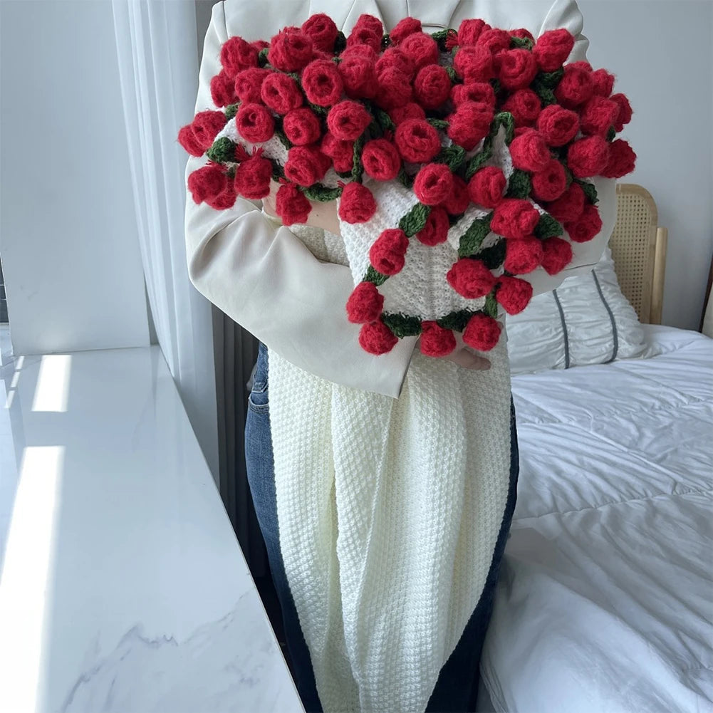 Handmade Flower Blanket