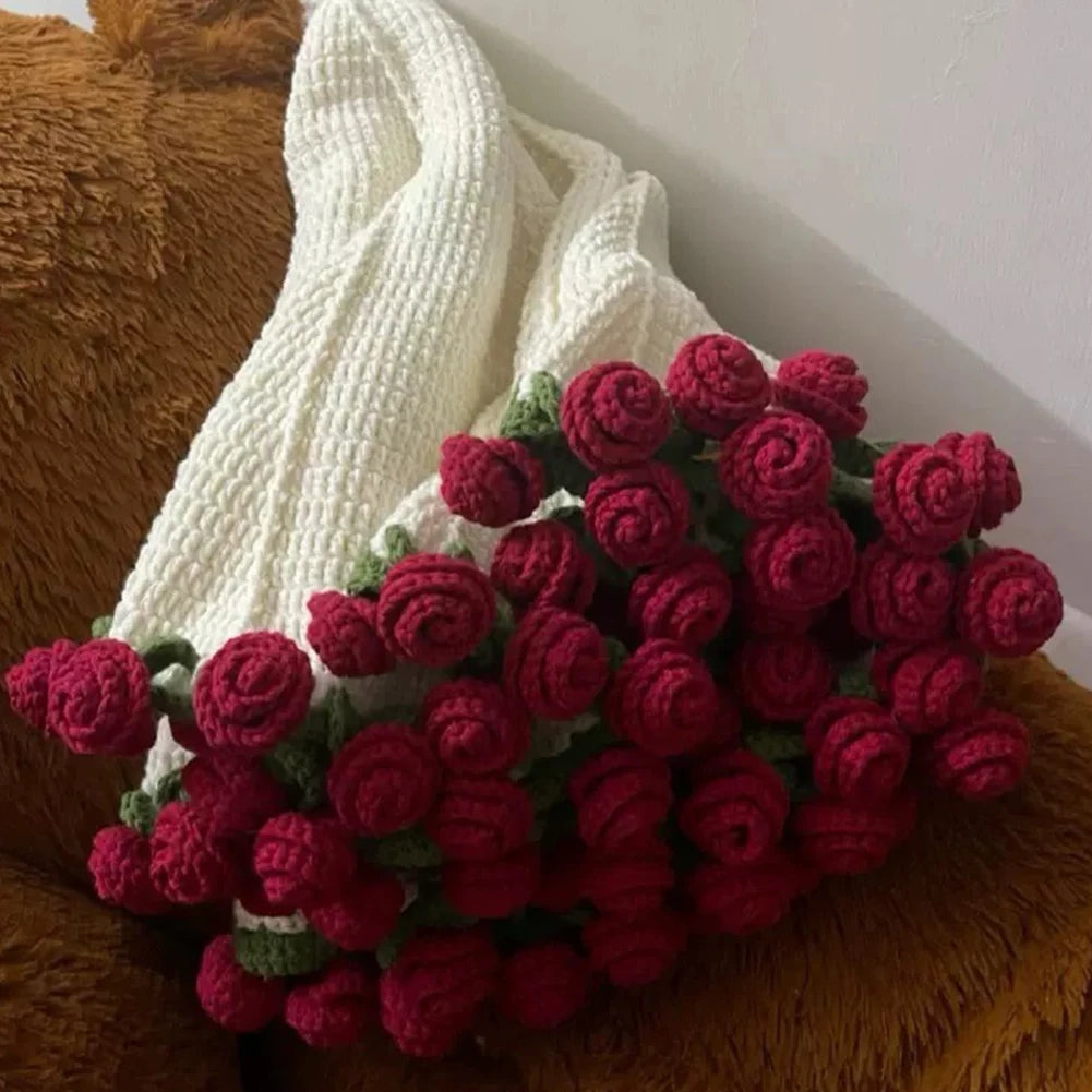 Handmade Flower Blanket
