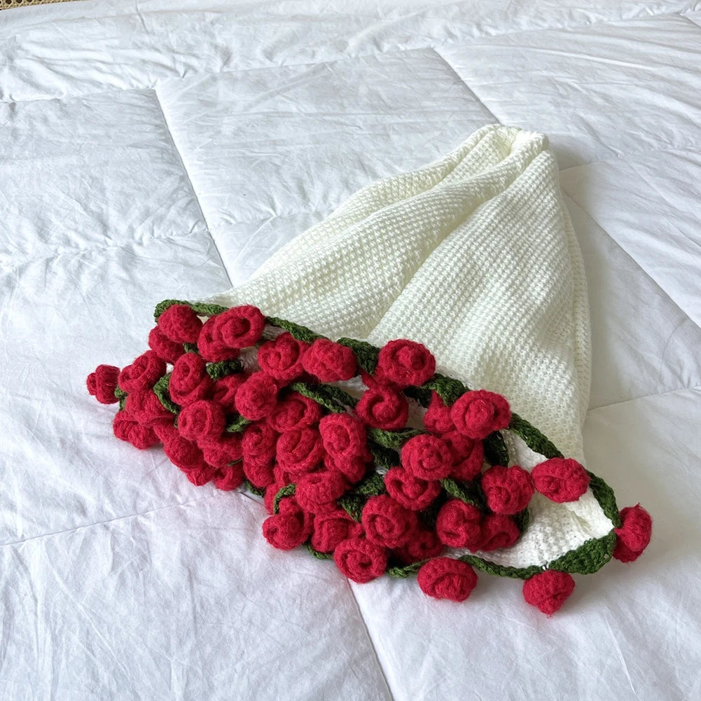 Handmade Flower Blanket
