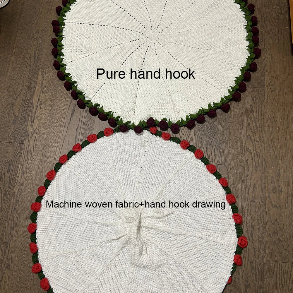 Handmade Flower Blanket