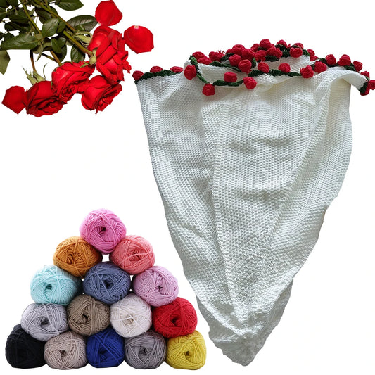Handmade Flower Blanket