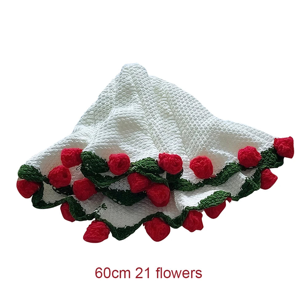 Handmade Flower Blanket