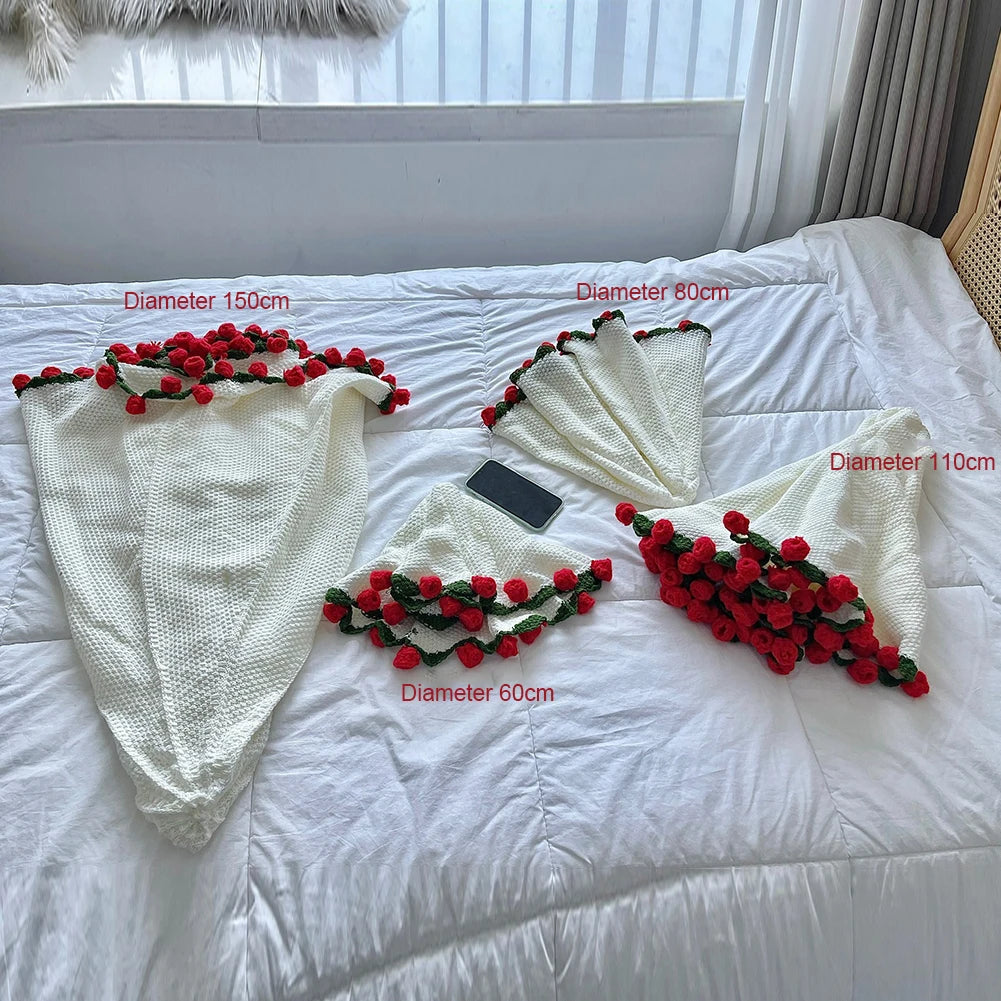 Handmade Flower Blanket