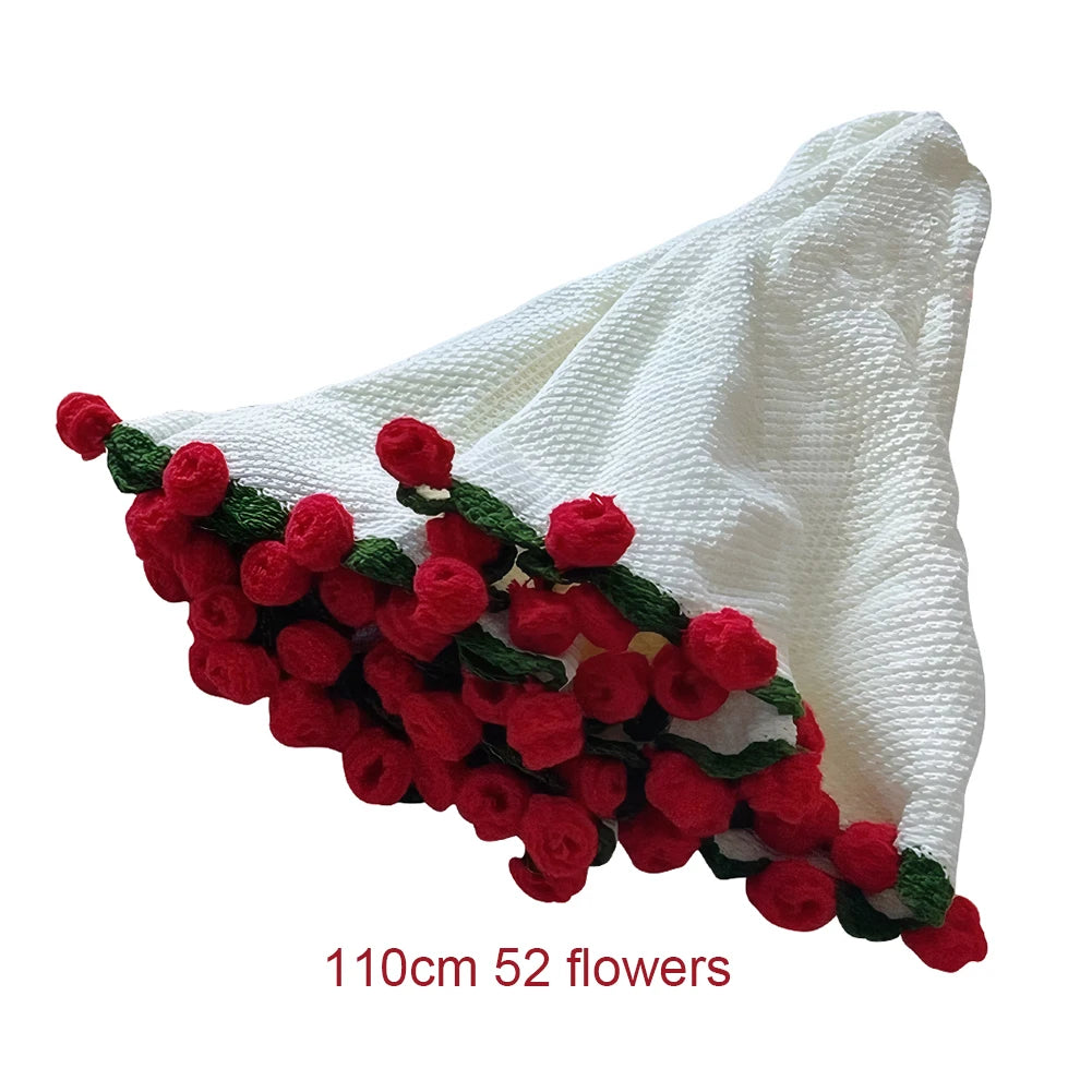 Handmade Flower Blanket