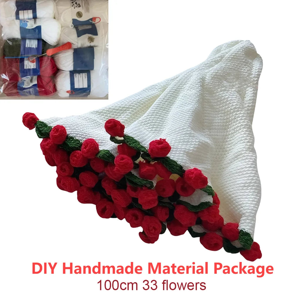Handmade Flower Blanket