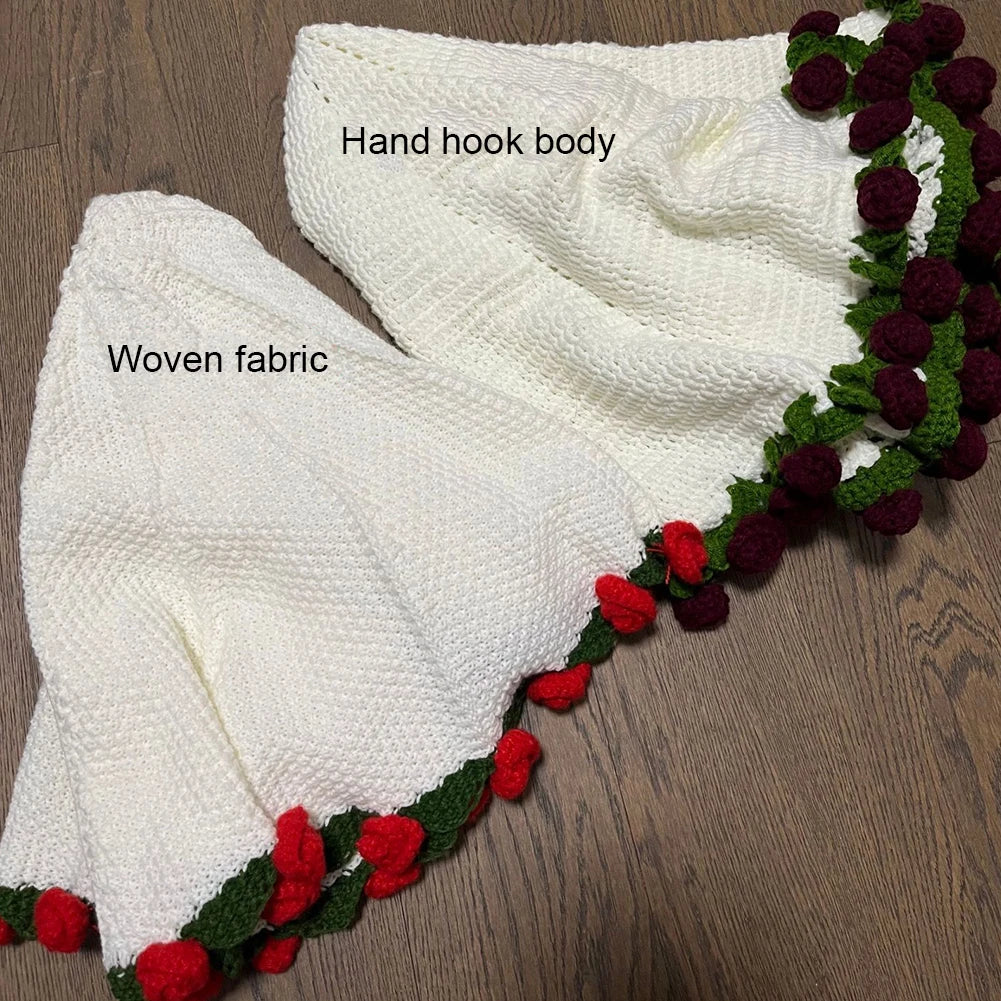 Handmade Flower Blanket