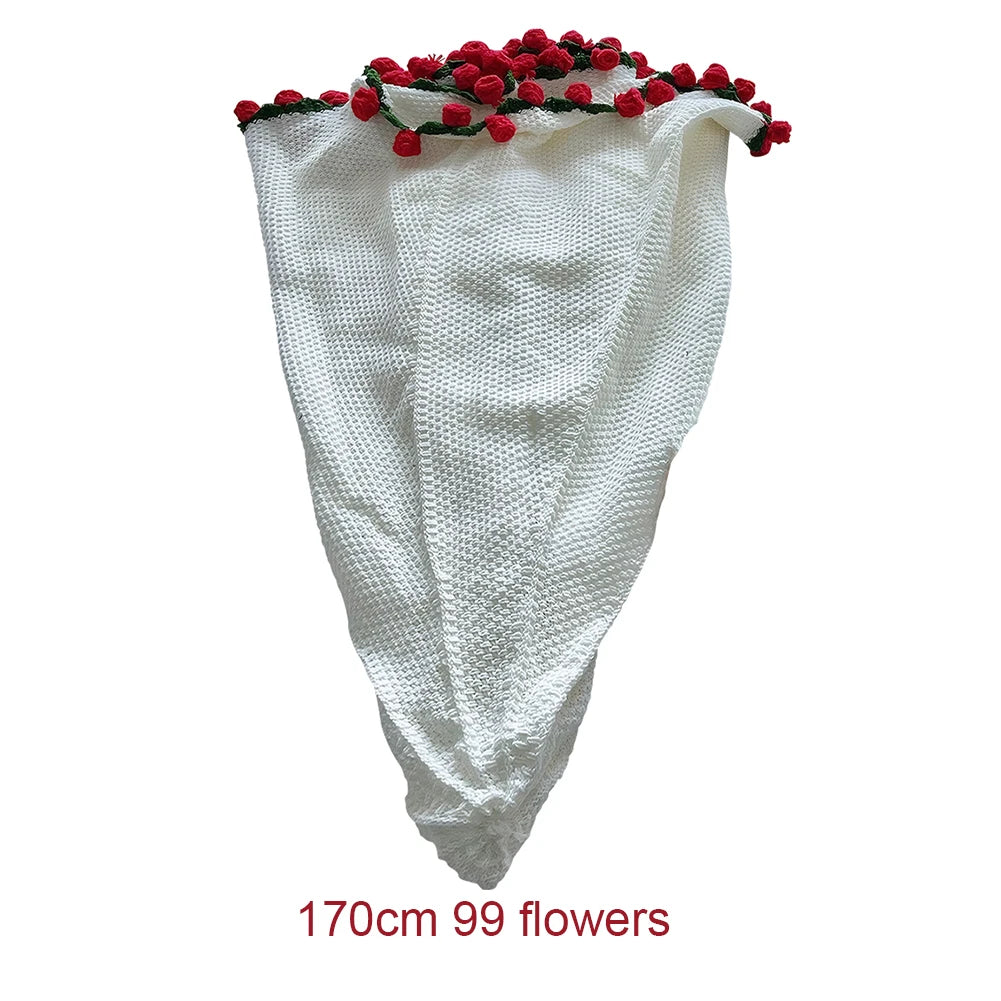 Handmade Flower Blanket