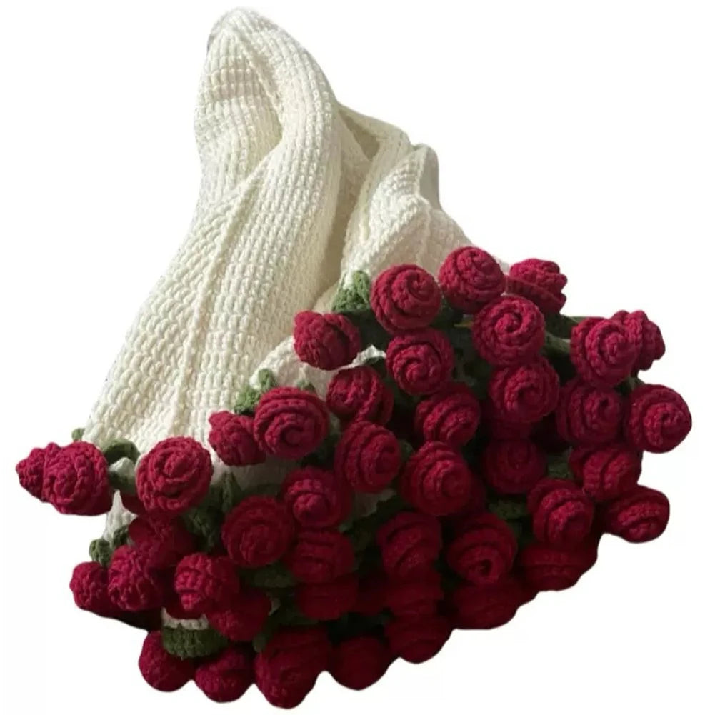 Handmade Flower Blanket