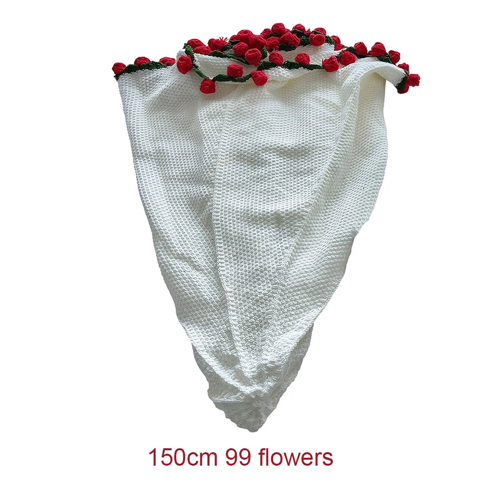 Handmade Flower Blanket