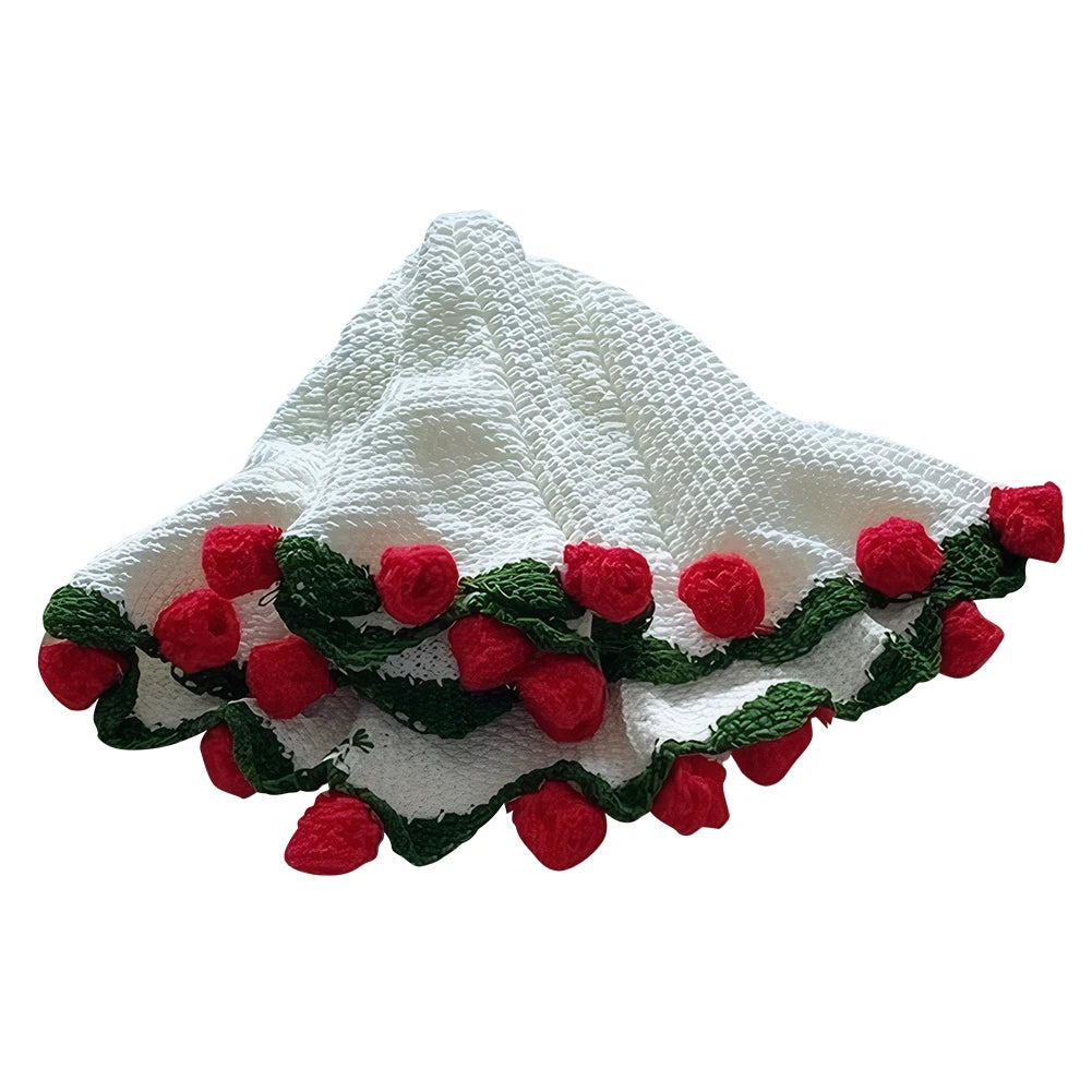 Handmade Flower Blanket